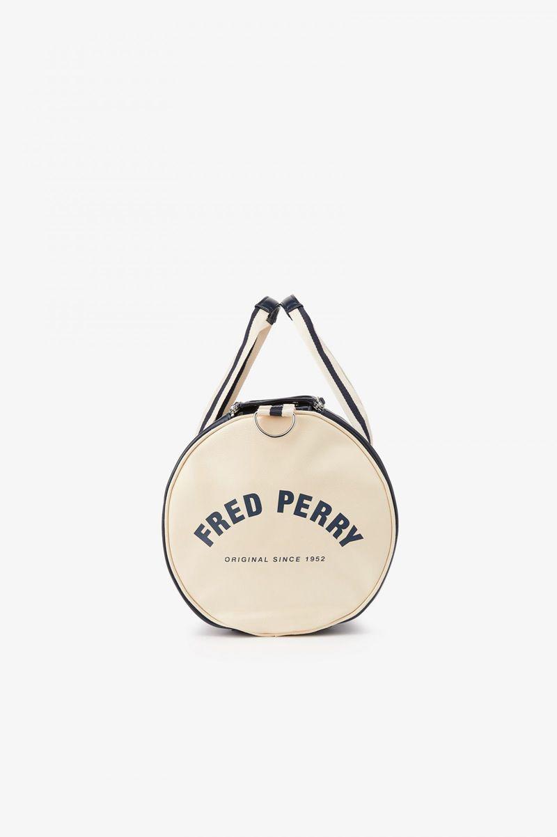 Navy Fred Perry Classic Barrel Women's Bags | PH 1806OKIR